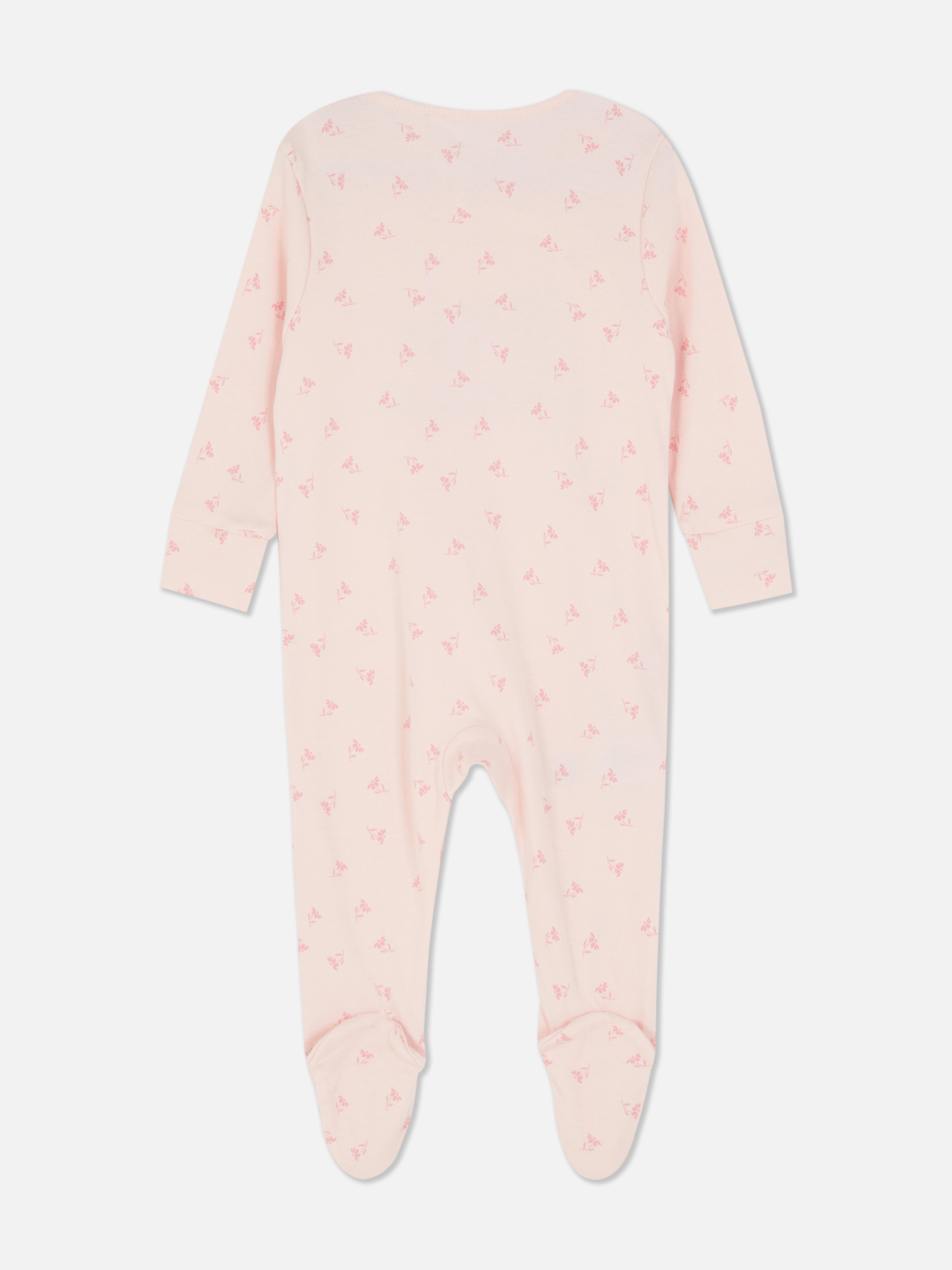 0-24mths | Little Sister Wrap-Front Sleepsuit