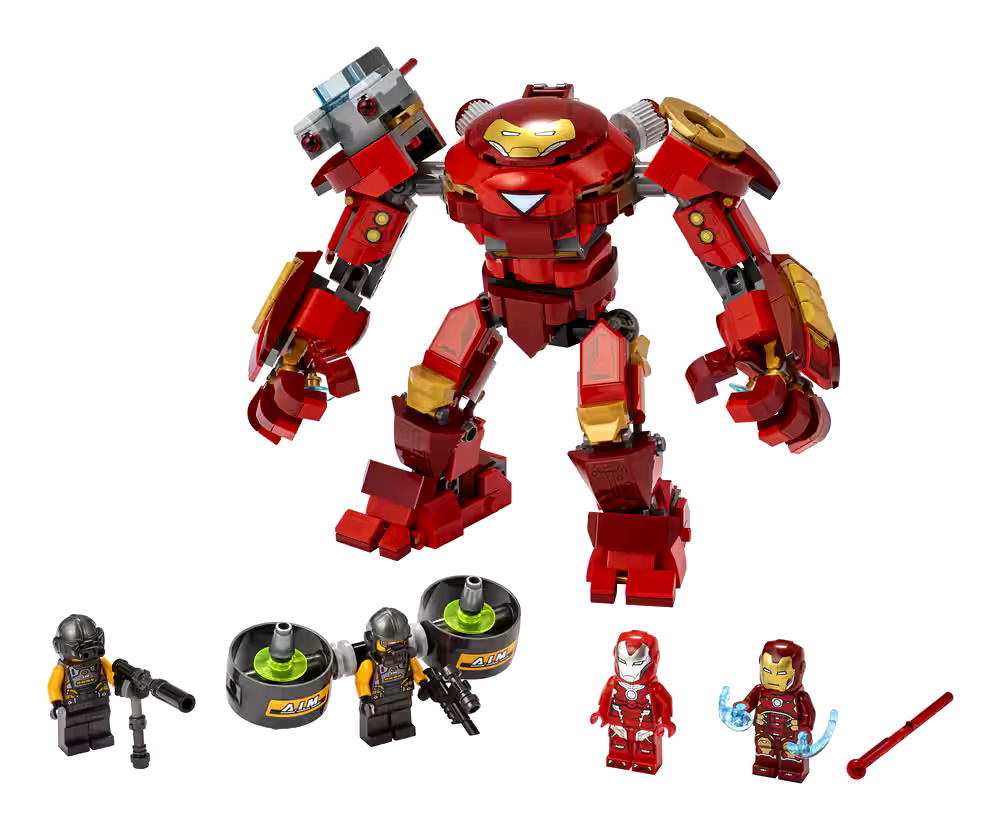 LEGO® Marvel Avengers Iron Man Hulkbuster versus A.I.M. Agent 76164 Playset, Ages 8+