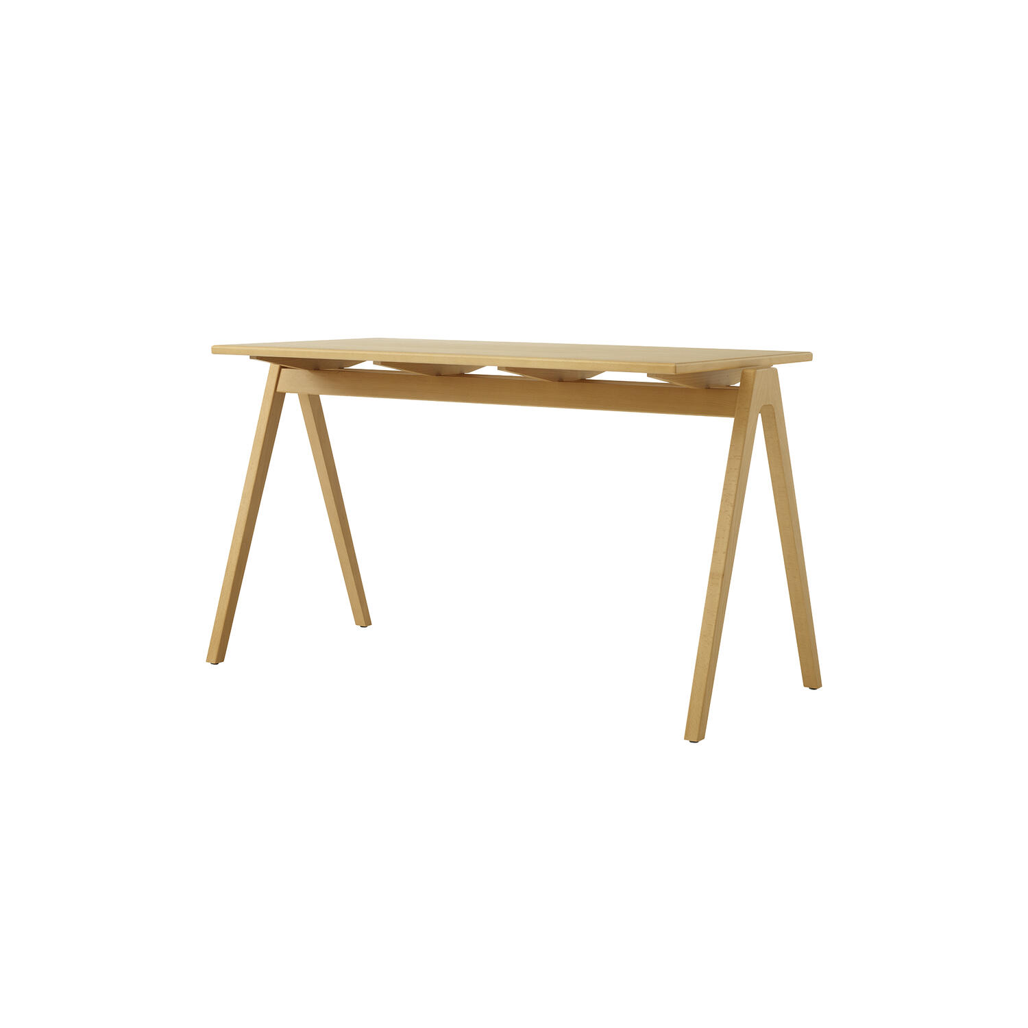 Daystak RD2 Table, honey stained beech