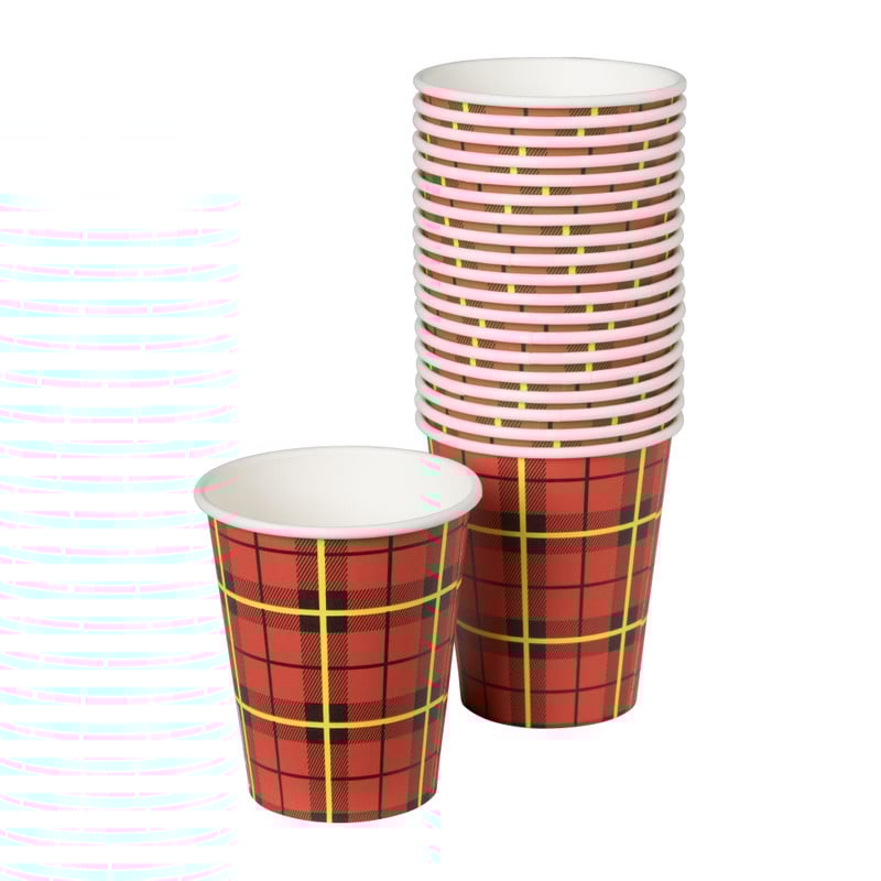 Koffiebekers scotties - set van 20