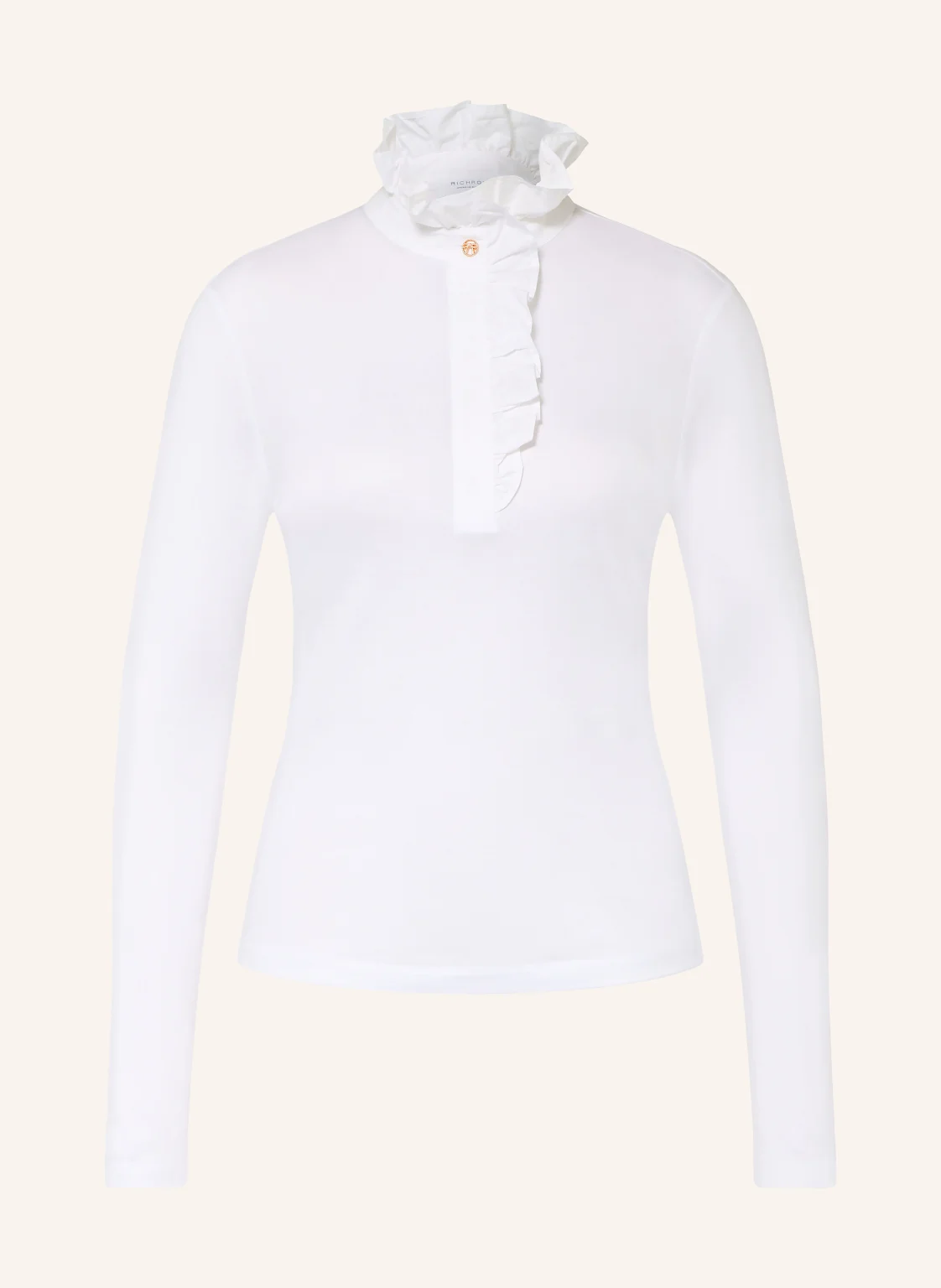 Rich & Royal Longsleeve mit Rüschen