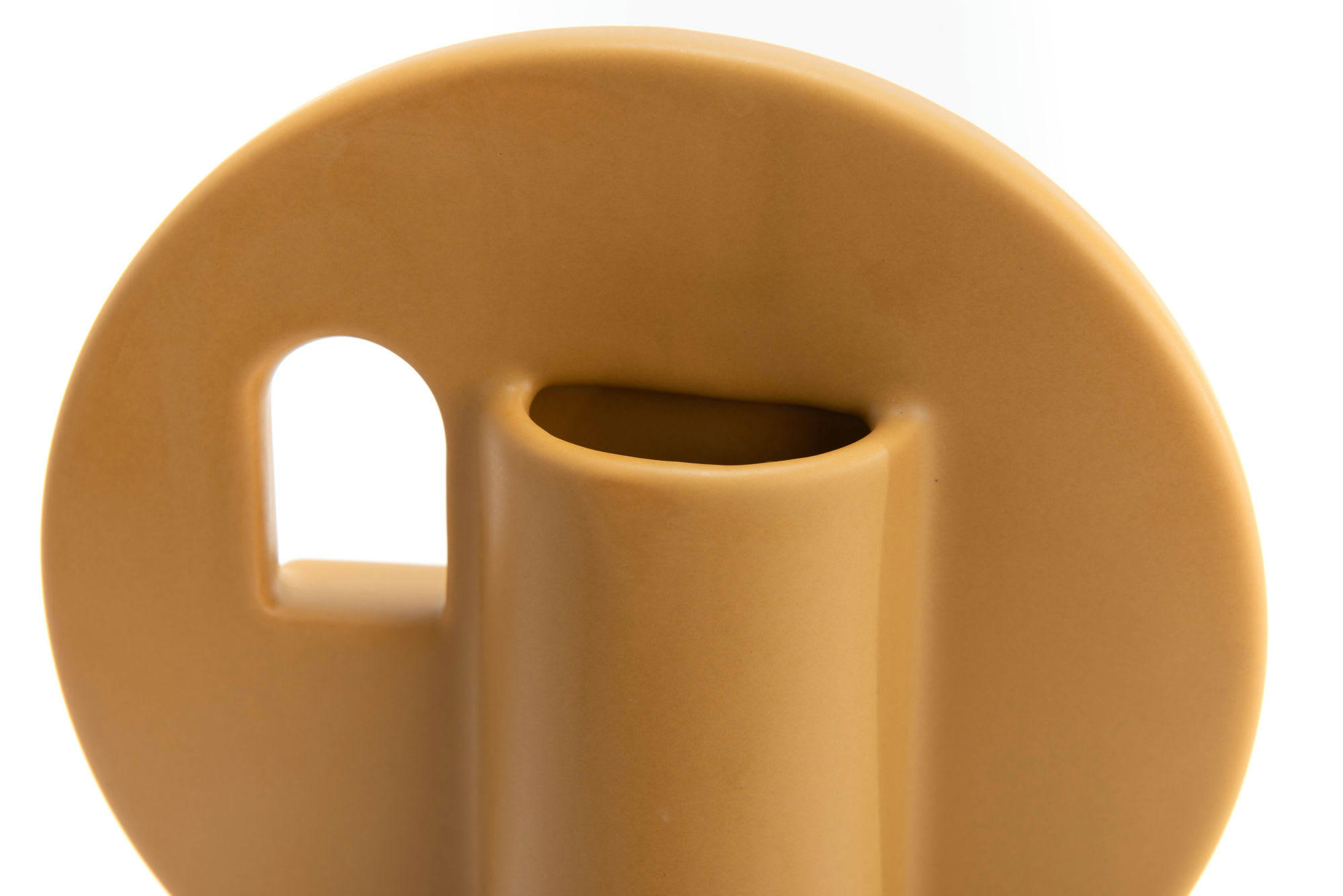 - Vase escalier couleur sable L19.5cm