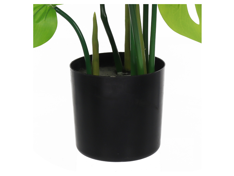 Monstera sztuczny kwiat w doniczce