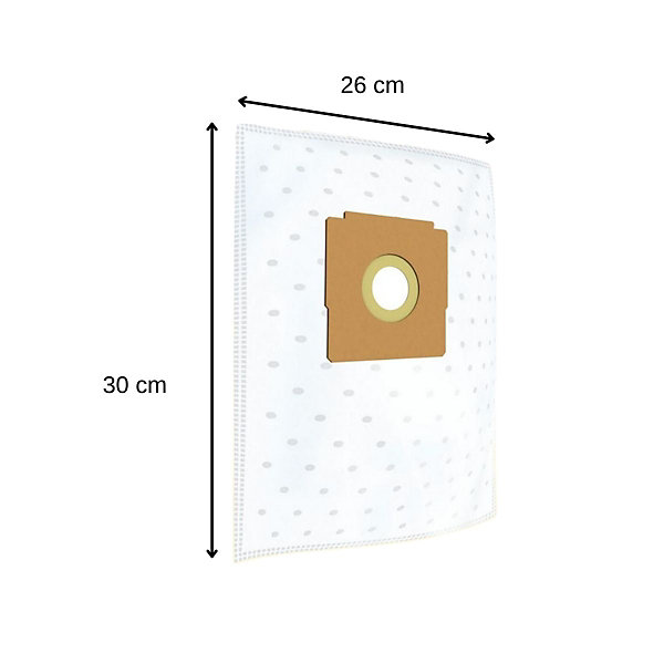 Lot de 4 packs de 4 sacs aspirateur 64506 pour Zelmer et Elcotec TopFilter Premium