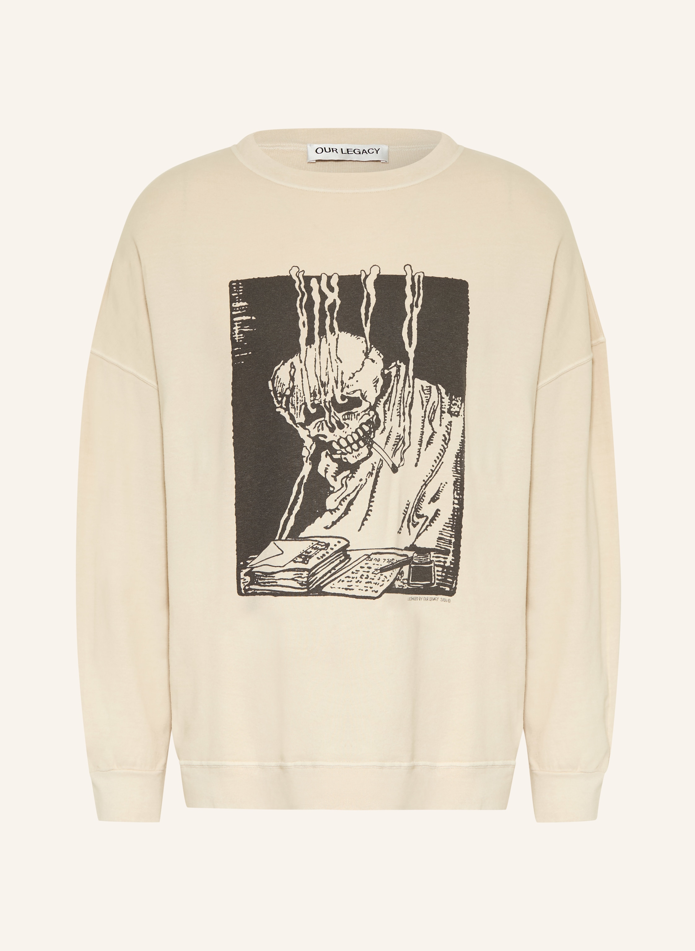 OUR LEGACY Oversized-Sweatshirt SLACK