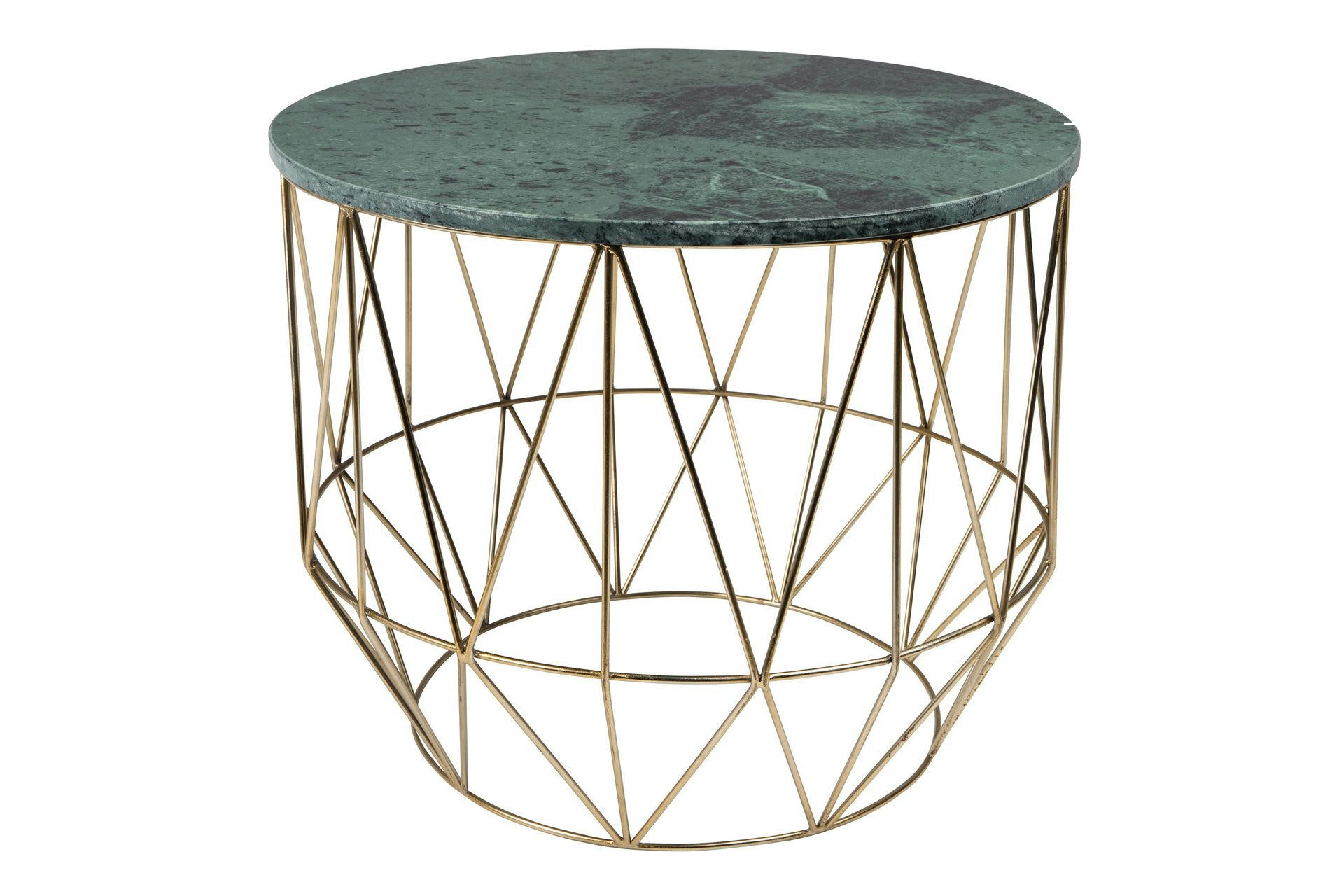 BOSS - Table d'appoint en marbre vert