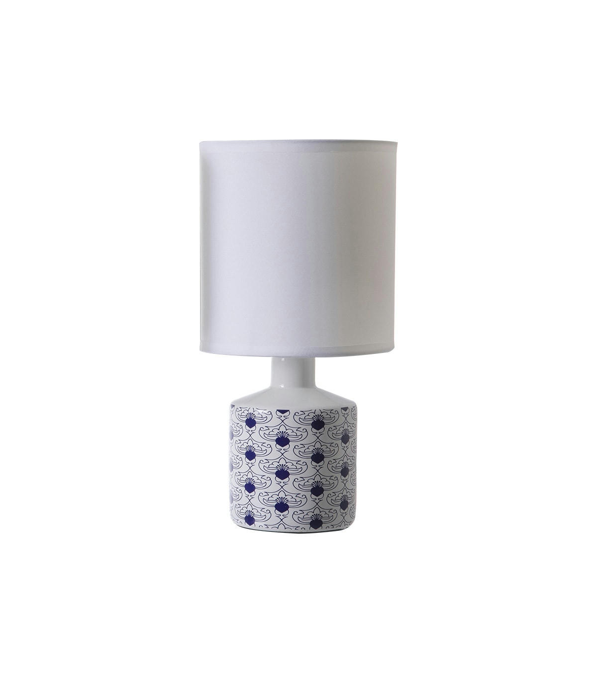 GISELE - Lampe en céramique bleu h.29 cm