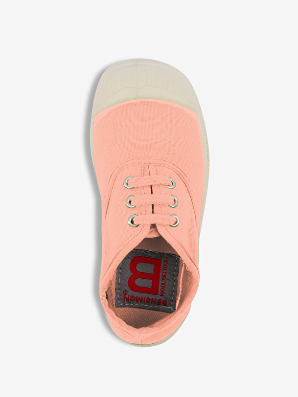 Tennis lacets enfant rose
