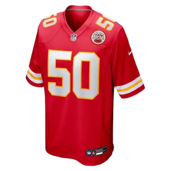 Brandon George Kansas City Chiefs Nike Team Game Jersey -  Red