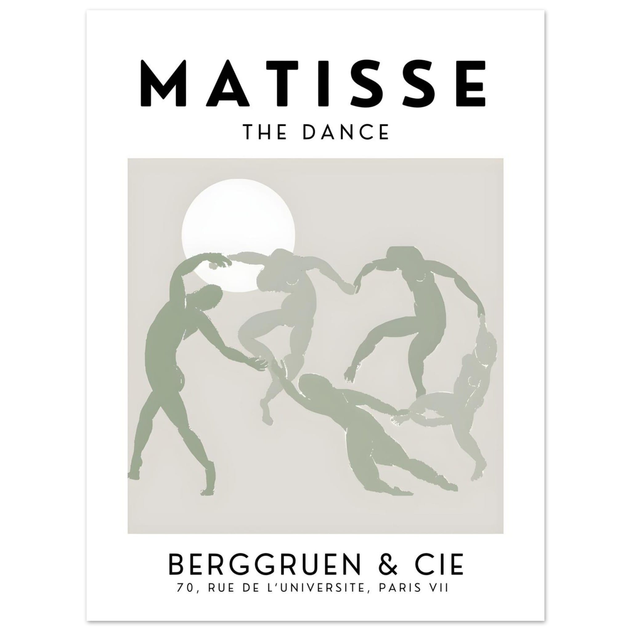 Artfulprints Poster Matisse - The dance  - 30x40 cm - Grijs