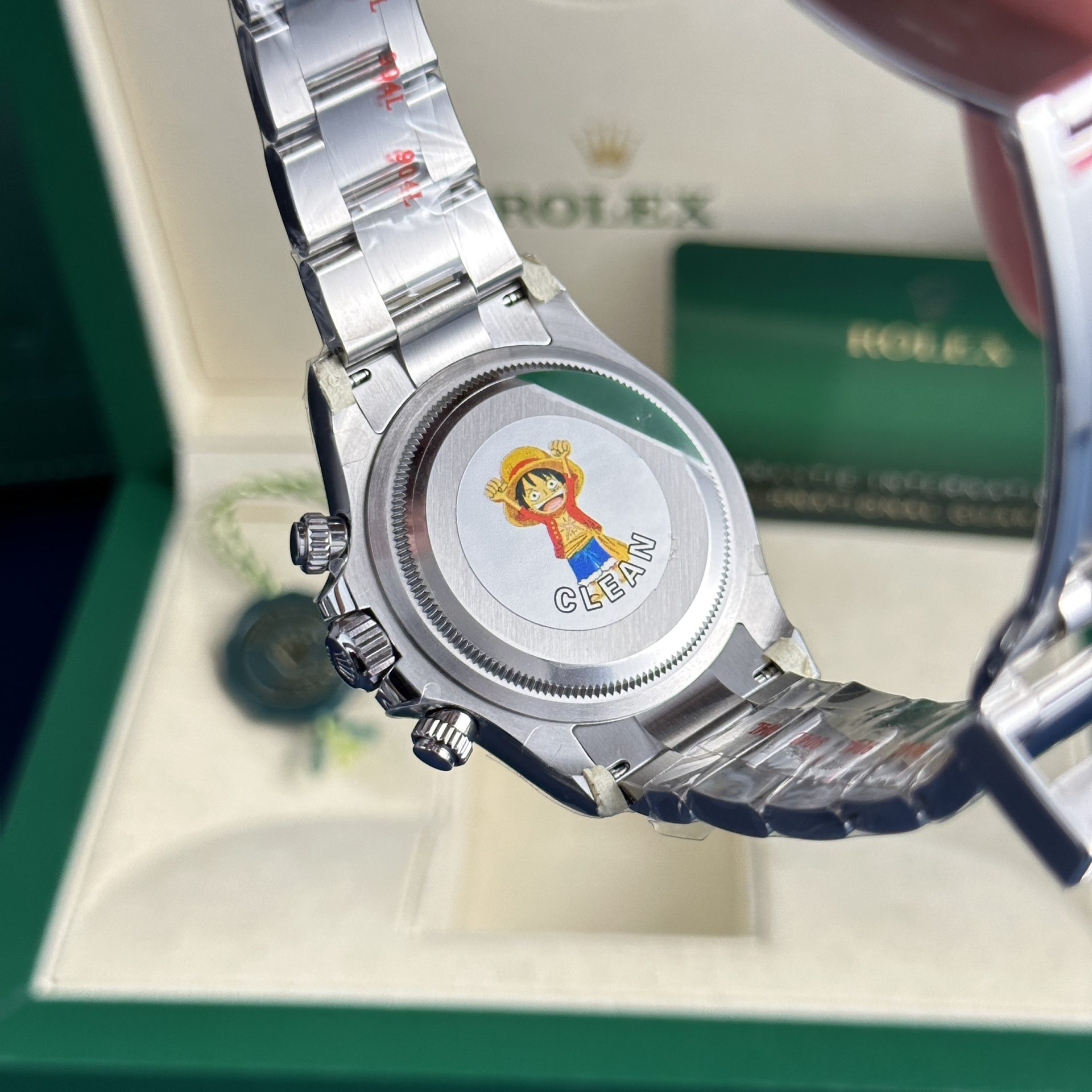 Rolex Daytona 126500LN Godzilla 904L Steel Black Dial 40mm Oyster Super Clone