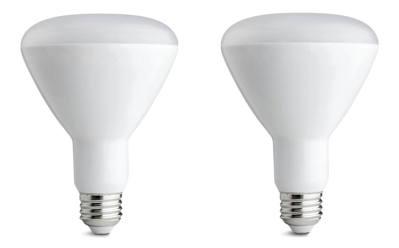 NOMA BR30 E26 Base Non-Dimmable LED Flood Light Bulbs, 5000K, 650 Lumens, Daylight, 65W, 2-pk