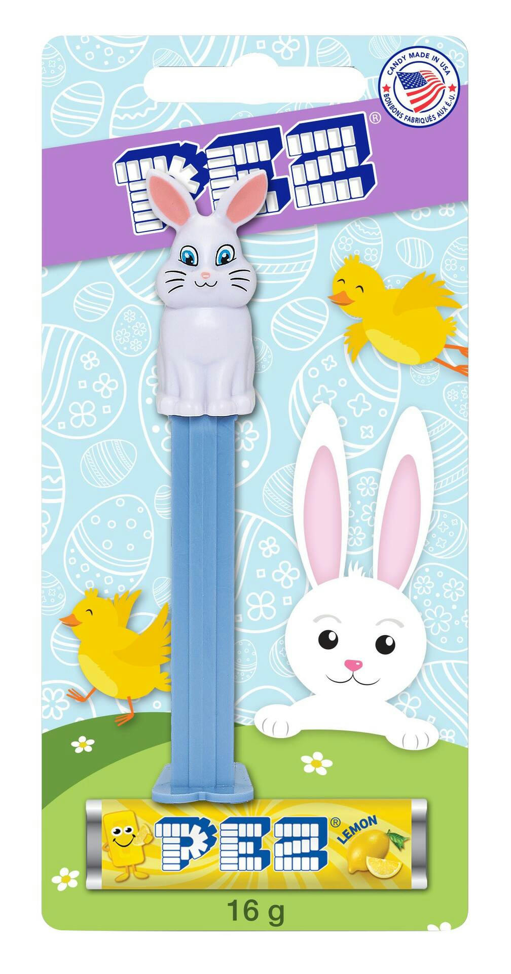 PEZ Easter Candy Dispenser with 2 Pez Refills, Blister Pack, 16-g