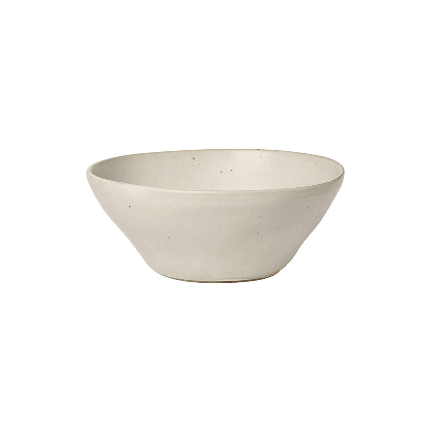Flow Bowl, off-white speckle