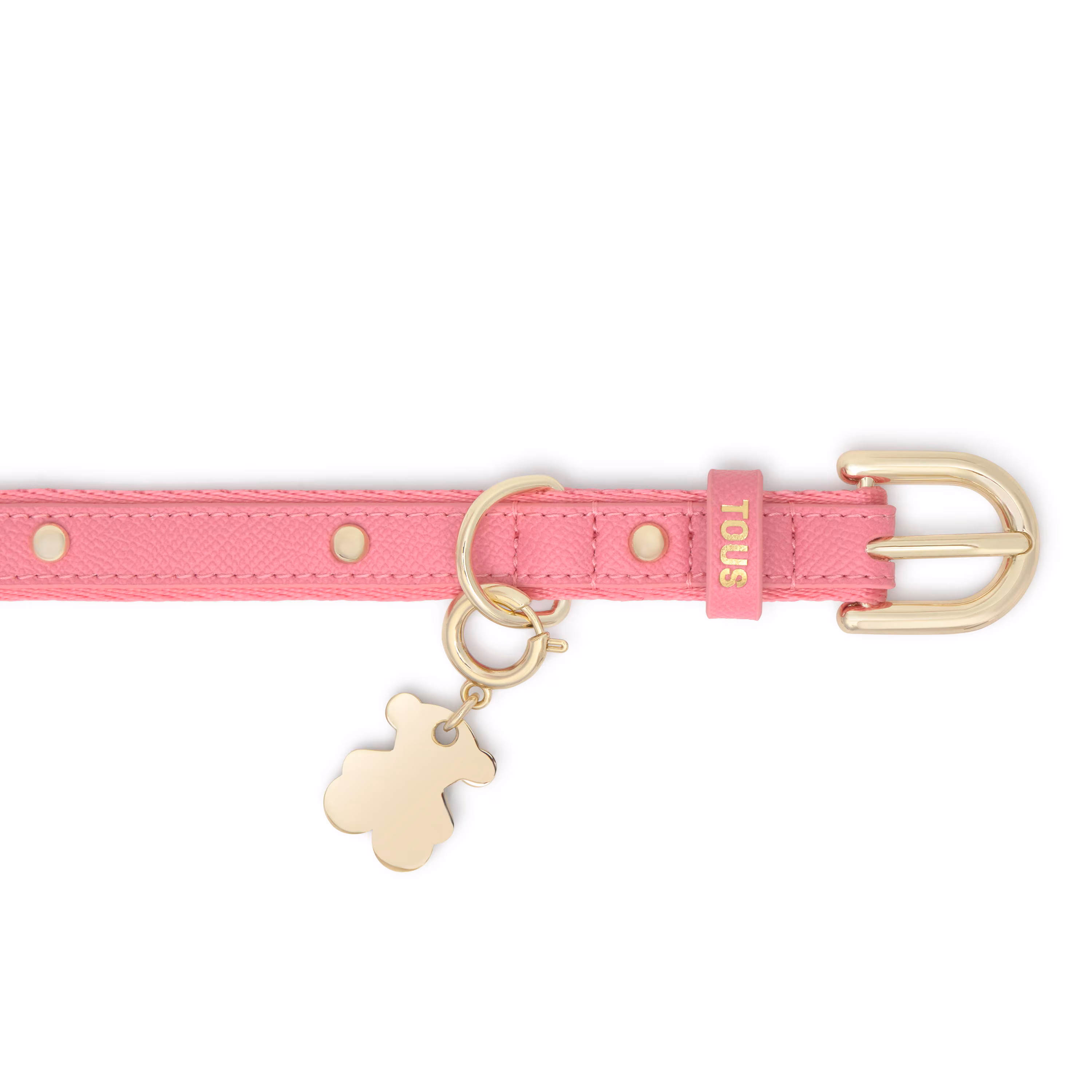Collar de nylon rosa para perro S TOUS Dogs Jewelry