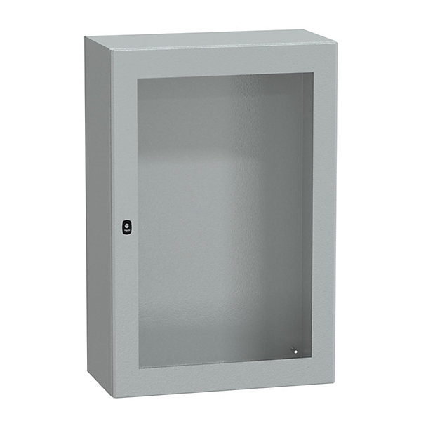 Nsys3d12840t Coffret Métallique étanche Ip66 - 1200x800x400 - Porte Vitrée - Spacial S3d - Schneider Electric