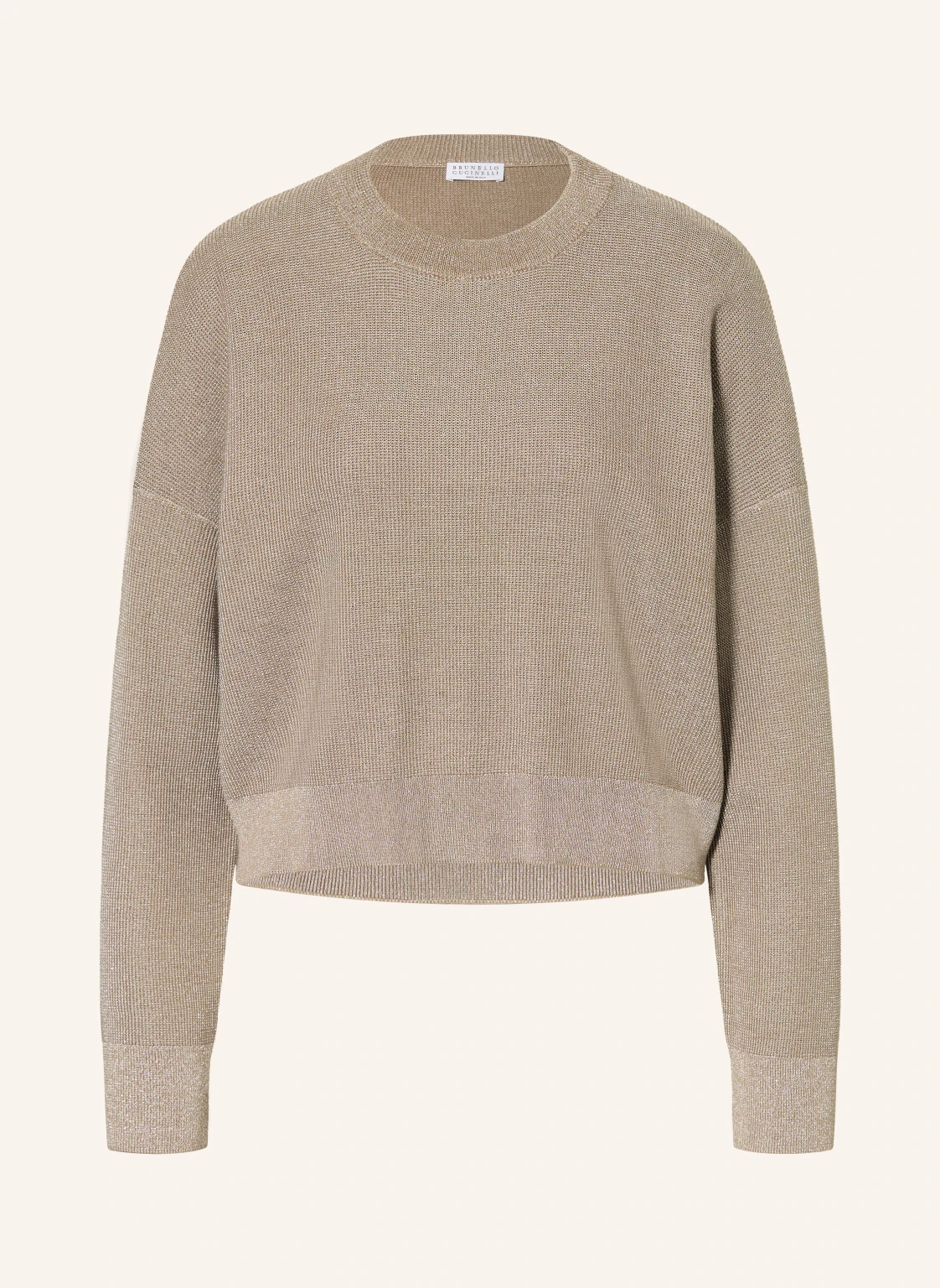 BRUNELLO CUCINELLI Pullover mit Glitzergarn