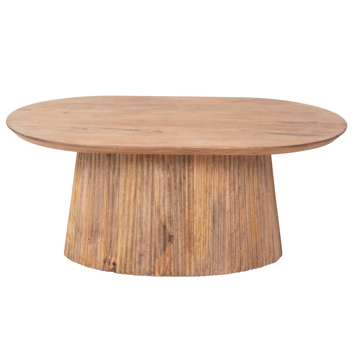 Giga Meubel Salontafel Salvador - Naturel Hout - 90x55x38cm