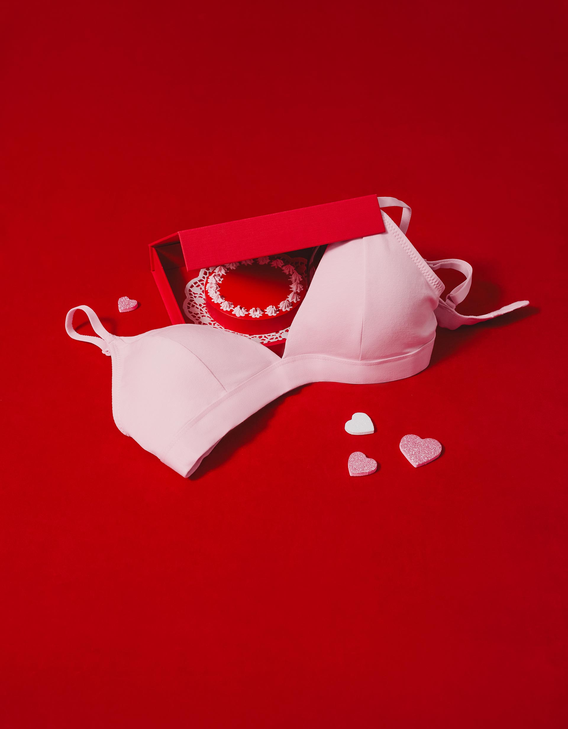 Bralette, Mulher, Rosa Claro