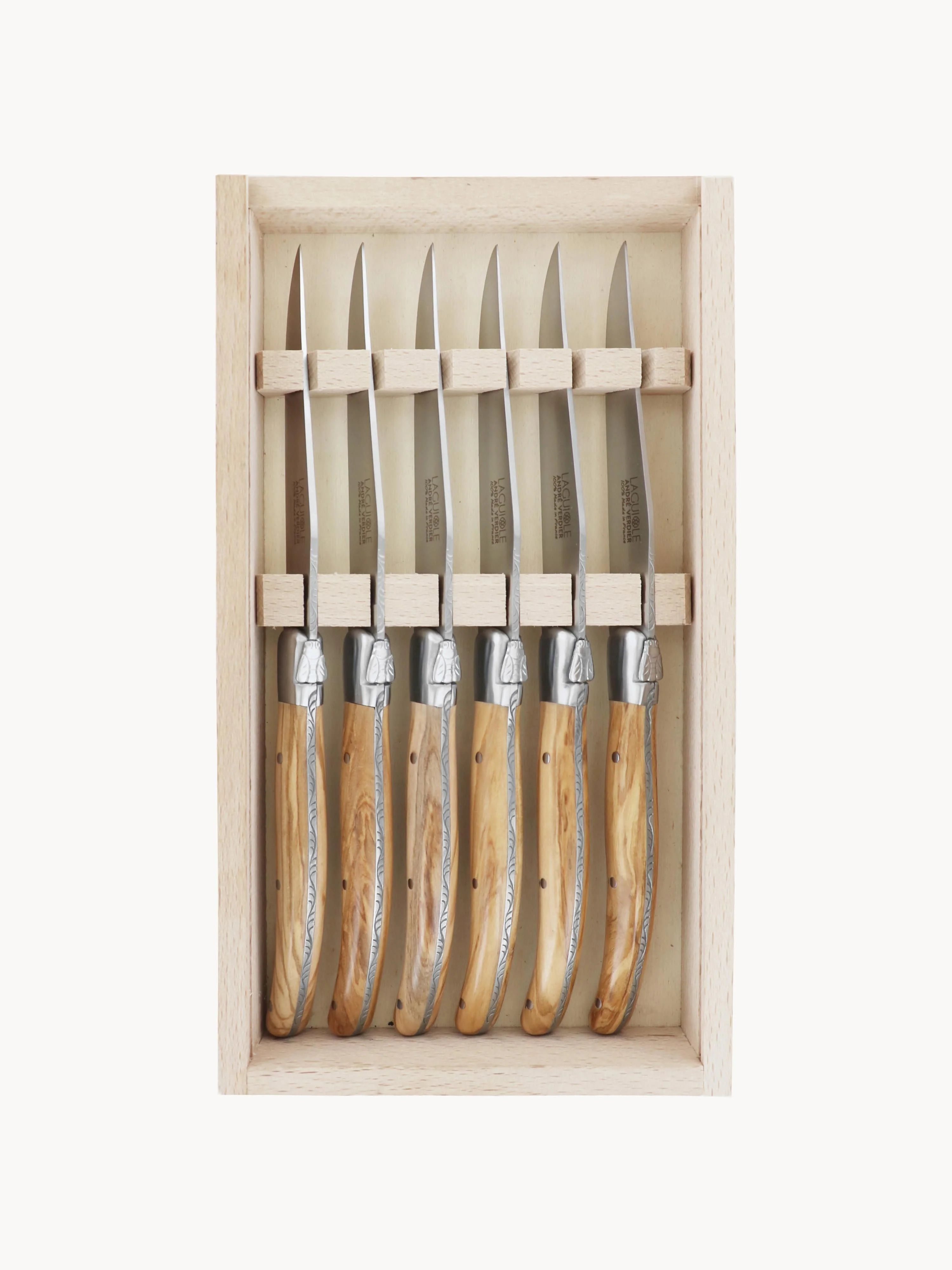 Handgefertigtes, satin-mattiertes Besteckset Essentiel, 6er-Set