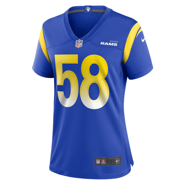 DeAndre Square Los Angeles Rams Nike Women's  Game Jersey - Royal