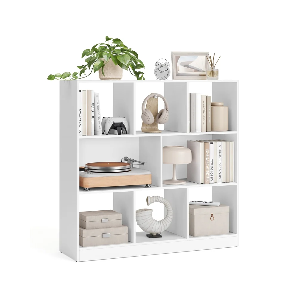 Meuble de rangement avec compartiments ouverts