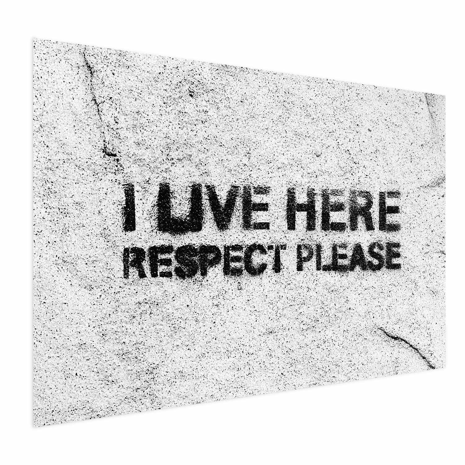 Plakat Respect 30x21 cm