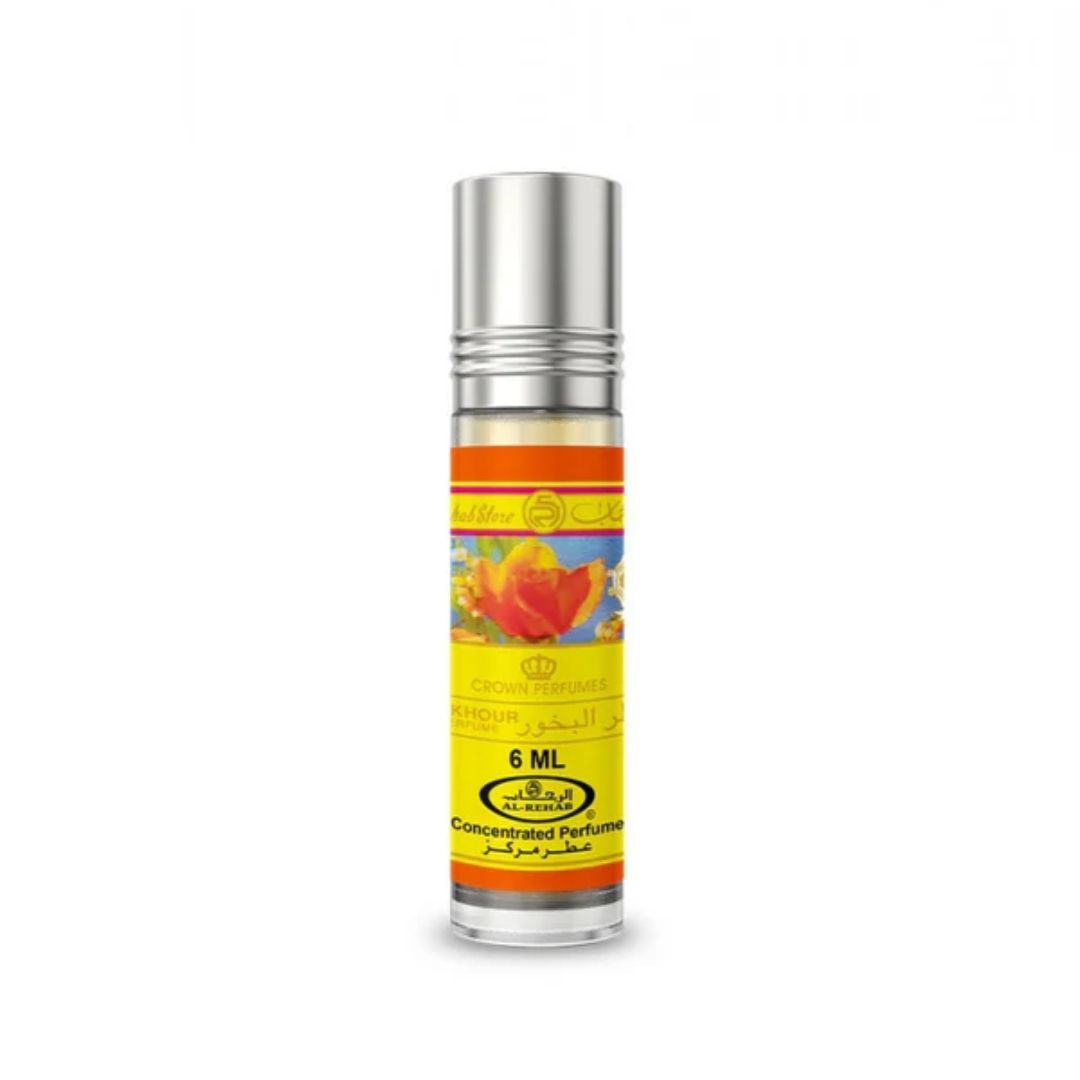 al rehab crown perfumes Bakhoor 6ml Roll-on Oil Al Rehab