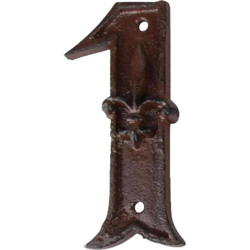 Dekoschild Hausnummer