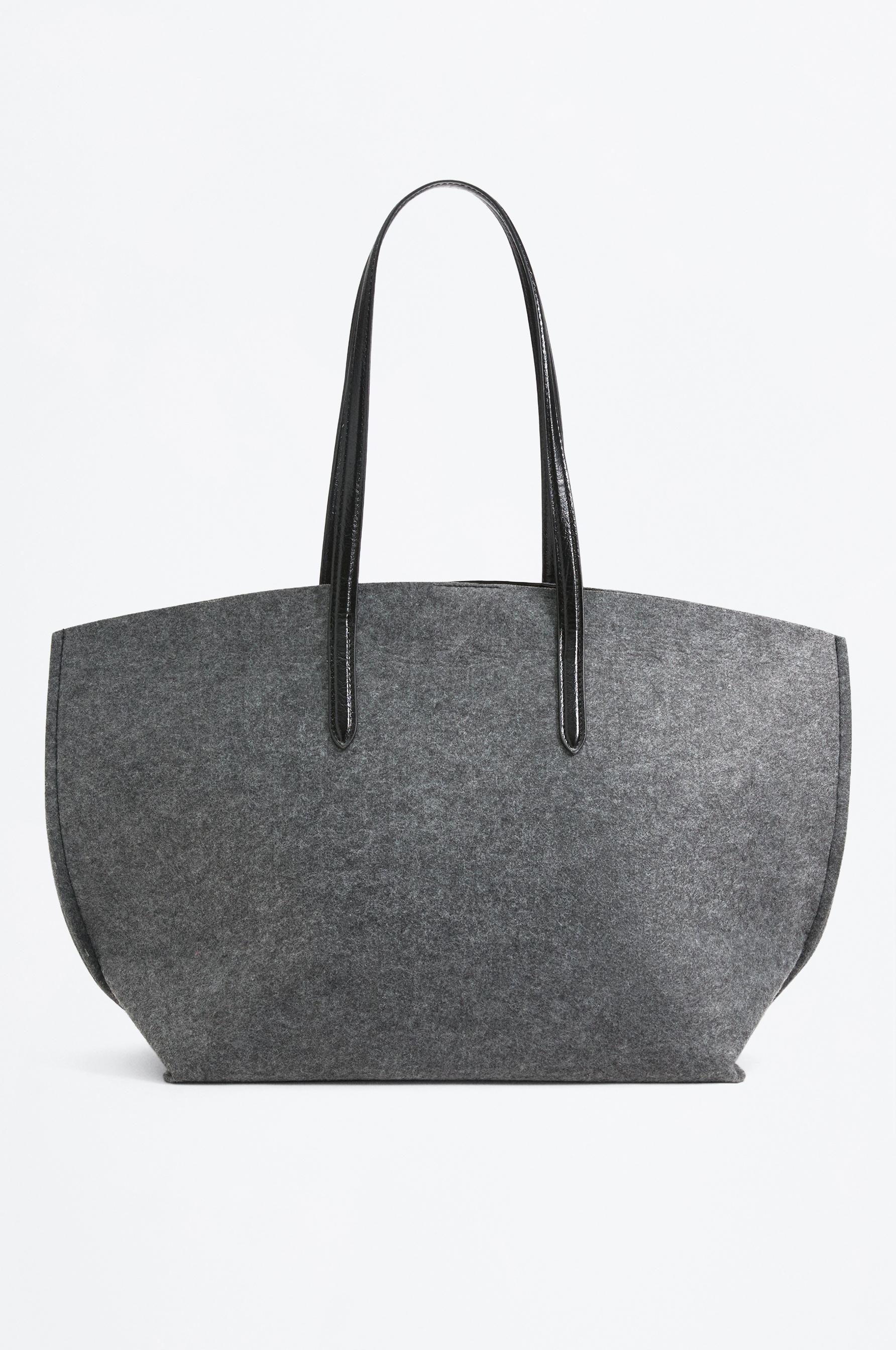 Shopper efecto fieltro