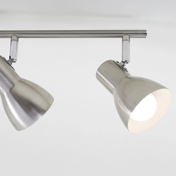 Spotbalken »CUP«, Länge: 60,5 cm, Höhe: 15 cm, nickelfarben matt