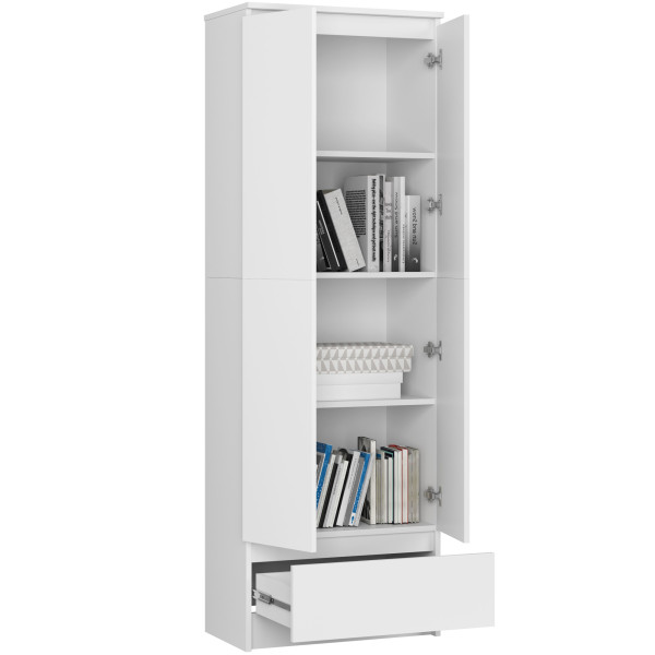 Regał R60 Biały 60x35x180 cm