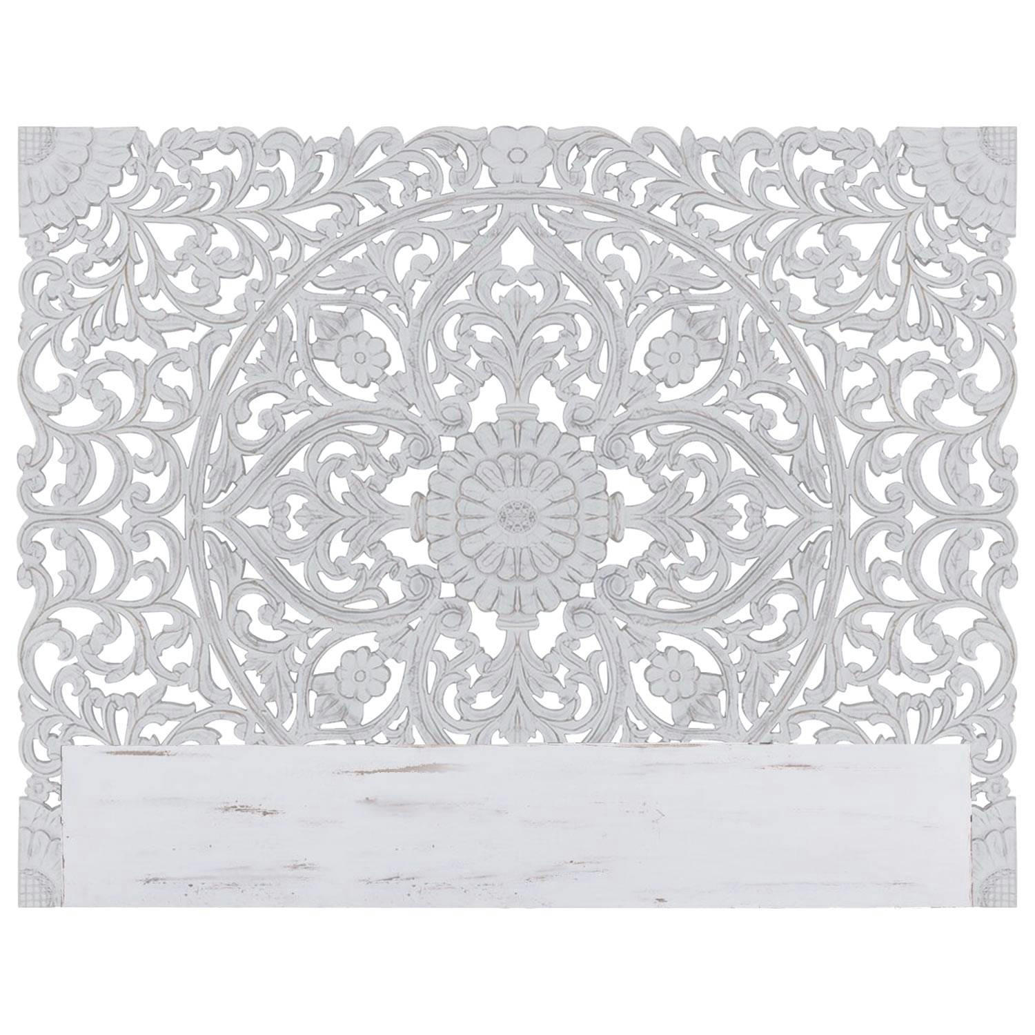 SERENA - Tête de lit 180cm bois blanc