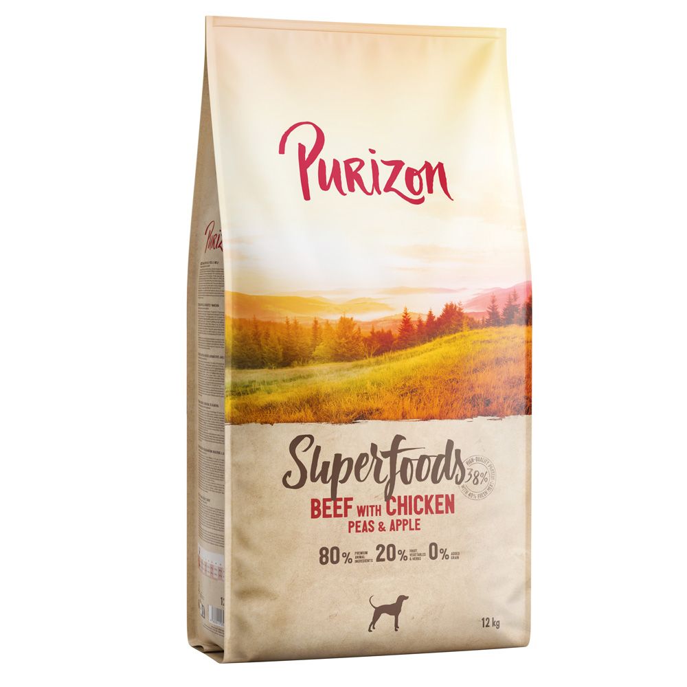 Purizon Superfoods Beef with Chicken, Peas & Apples
