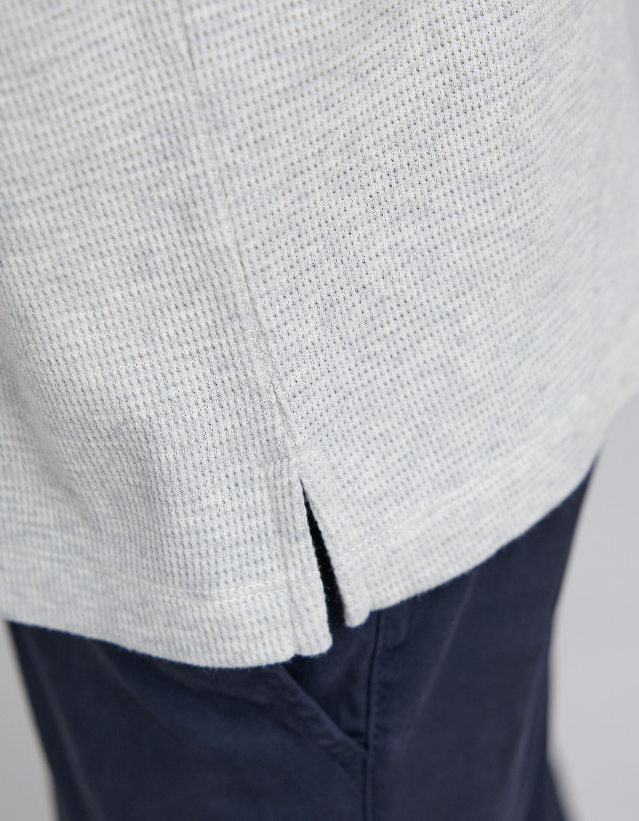 Polo REGULAR nuage coton bio maille nid d'abeille Homme