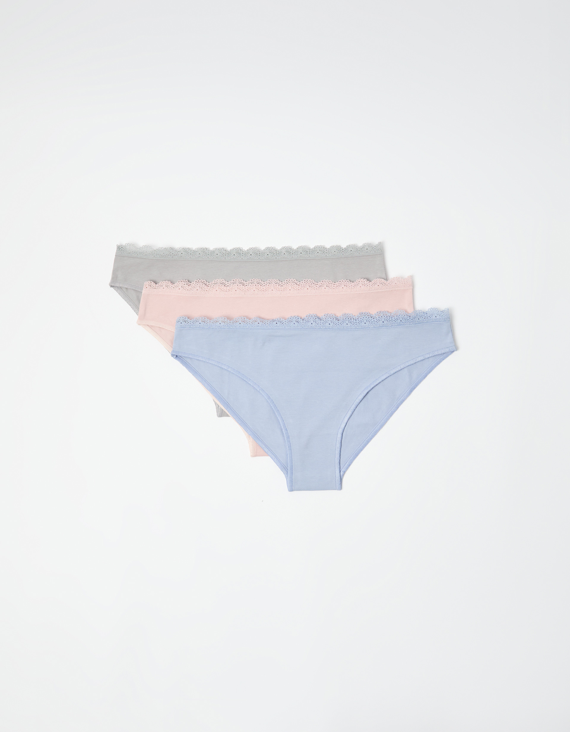 Pack 3 Cuecas, Mulher, Azul