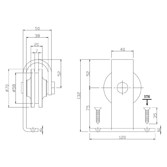 Schiebetürsysteme »Basic Top«