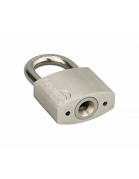 Cadenas à clé Cinox, inox, extérieur, anse inox, 40mm, 3 clés - THIRARD