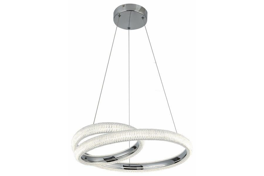 Lampa wisząca Auxerre chromowana LED 1x36W Odcienie bieli 2880lm Reality