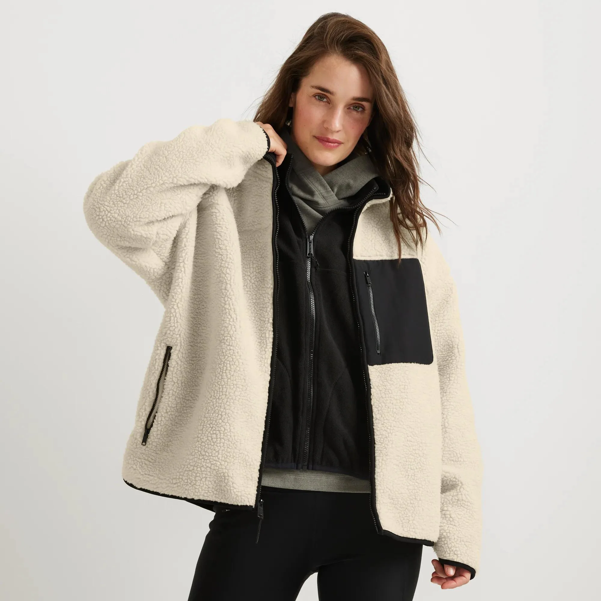 Women's Chilali Faux Shearling Fleece Jacket