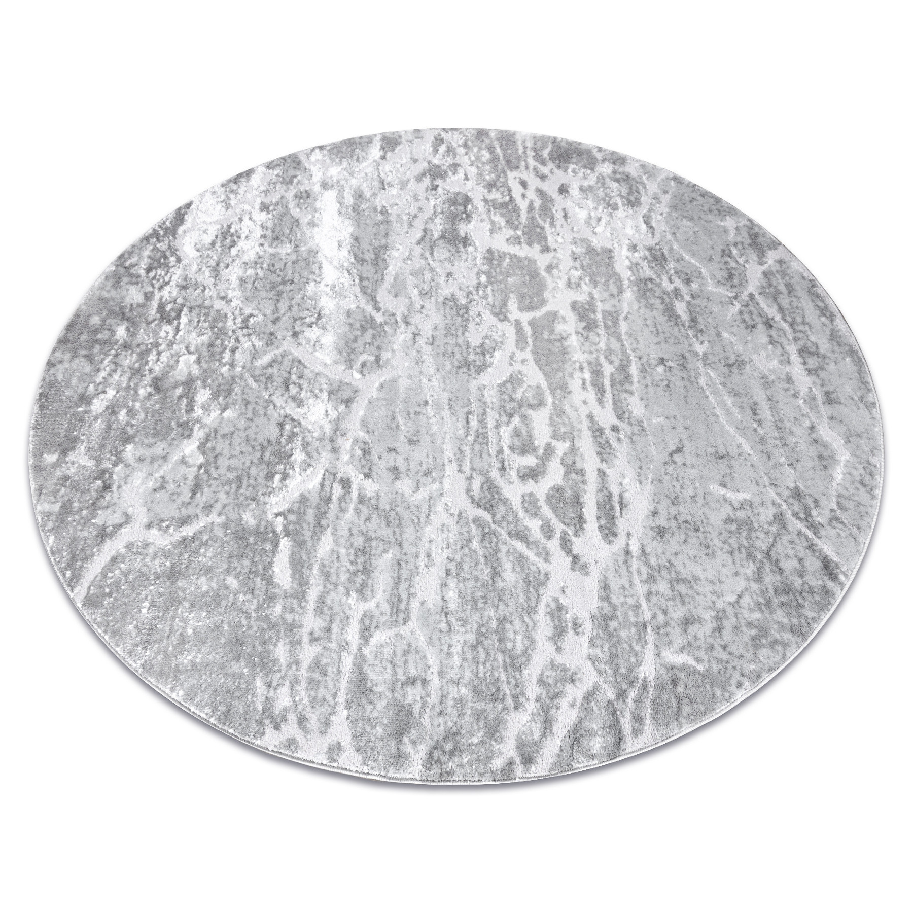 Dywan MEFE nowoczesnyKoło 6182 Beton - Strukturalny, dwa koło 100 cm