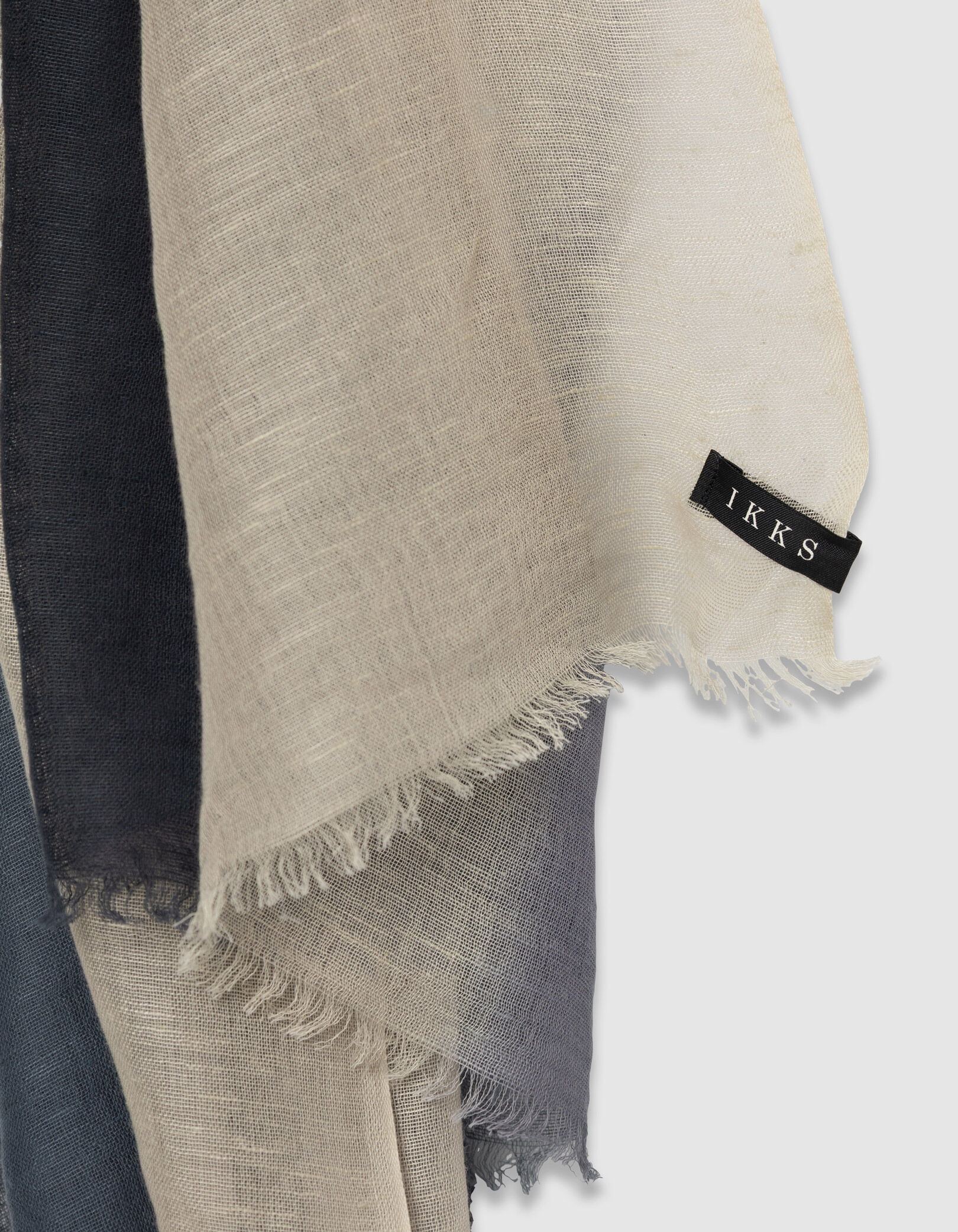 Foulard marine effet deep dye Homme