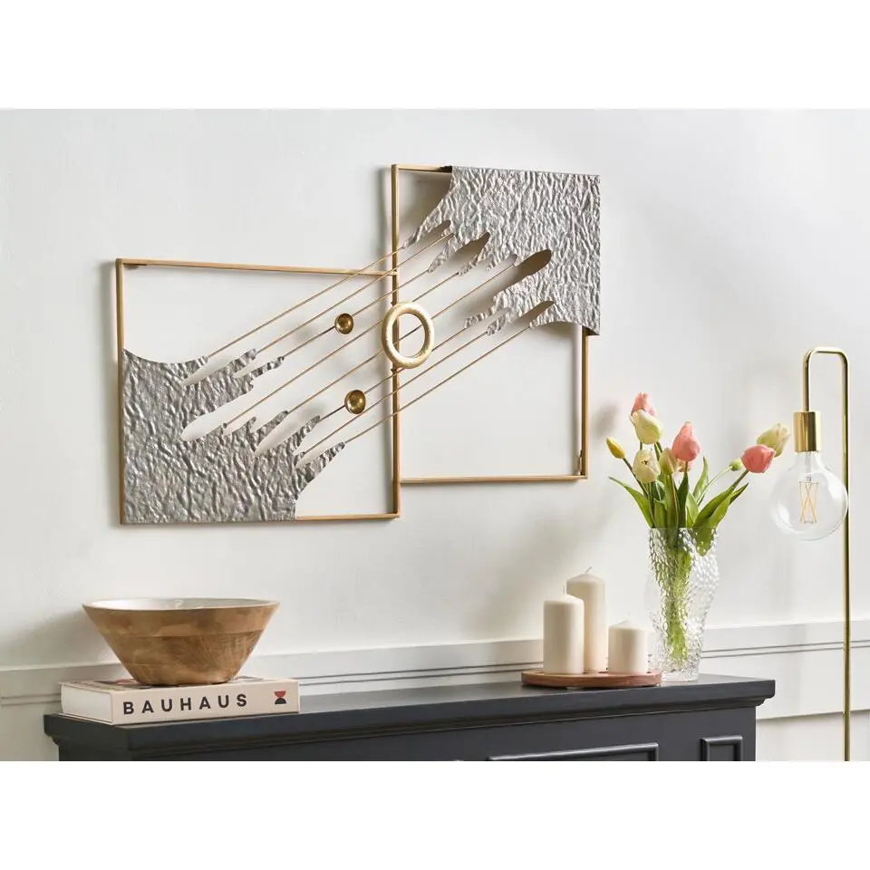 SKERRIES - Wanddecoratie - Grijs - IJzer