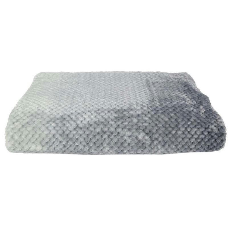 - Plaid tie and dye xxl 150 x 200 cm gris