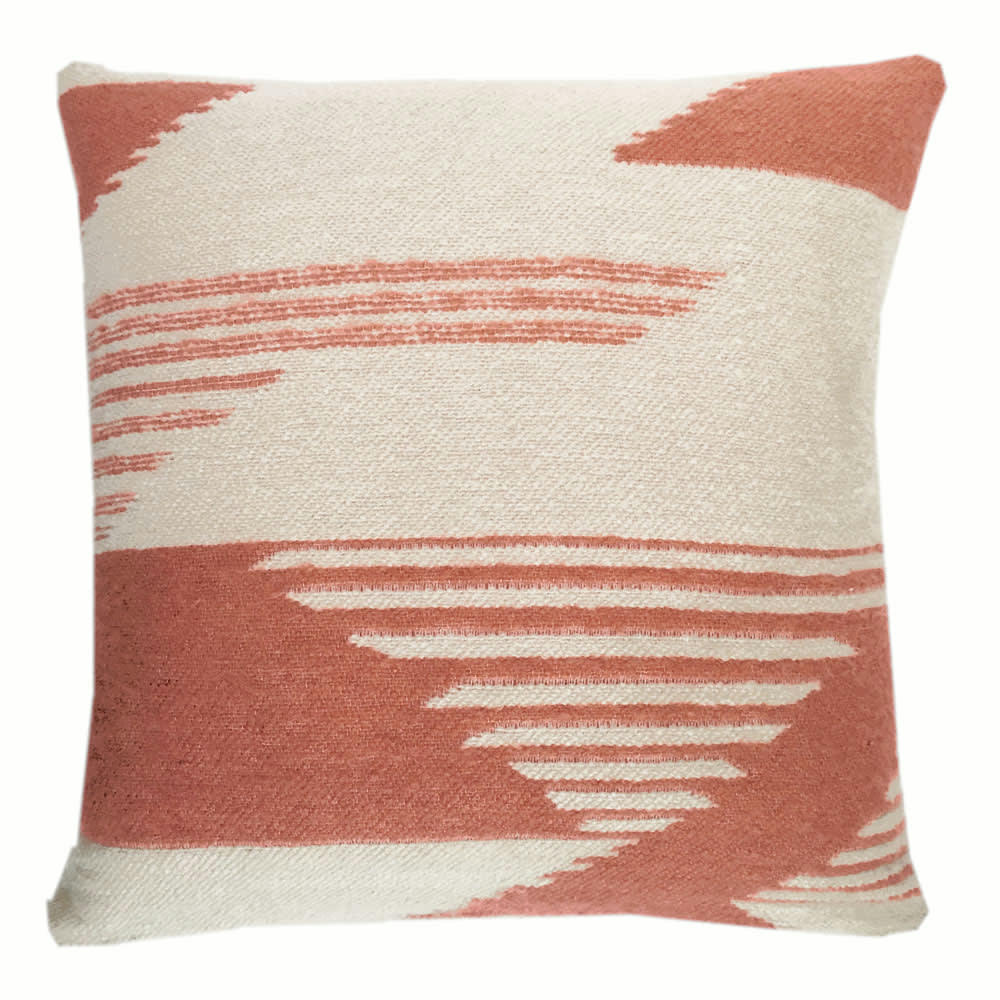 NOMAD - Coussin rose acajou 50x50