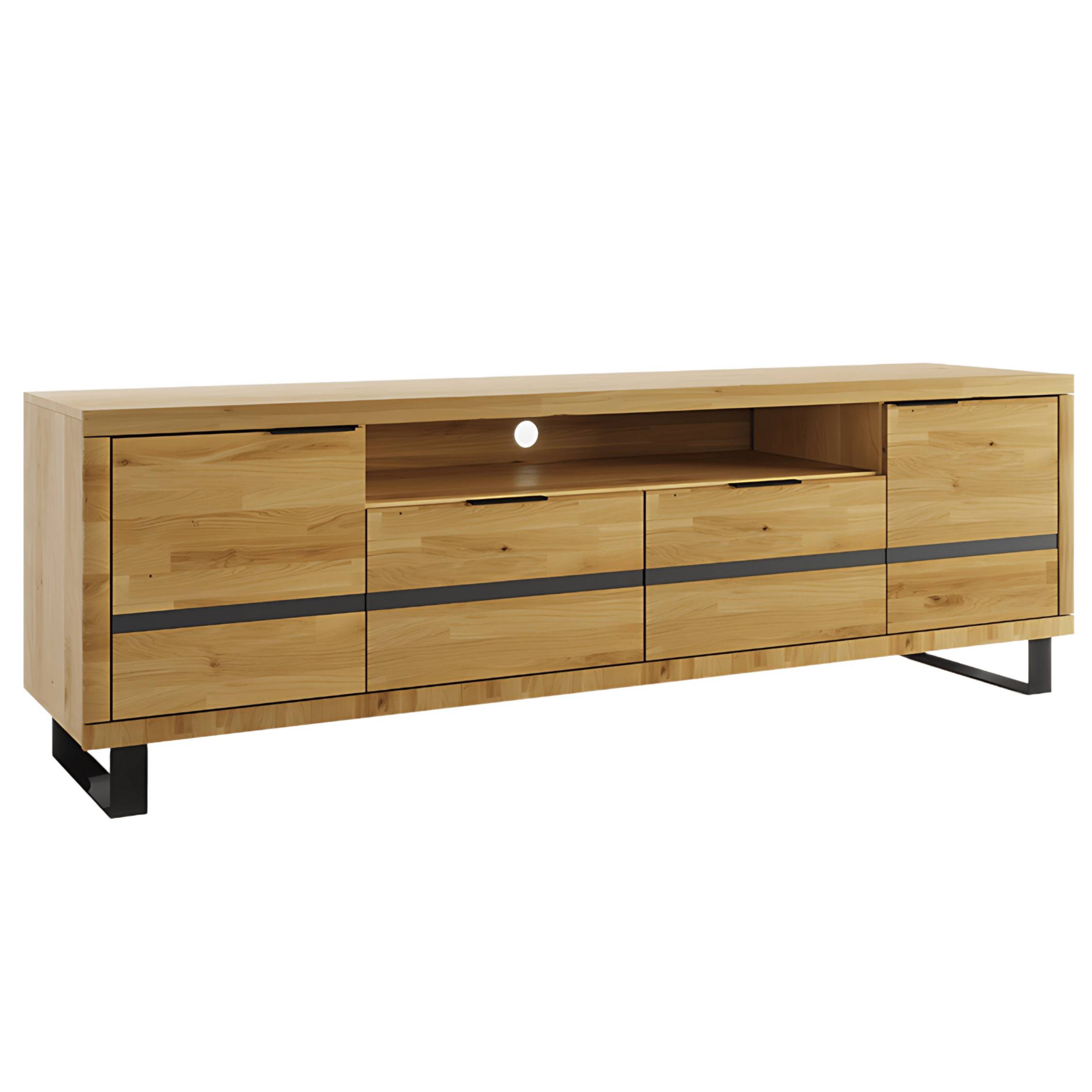 Loftowa szafka rtv 200 cm Mono Loft 02