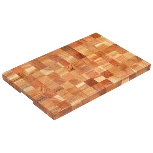 NNEVL Chopping Board 60x40x3.8 cm Solid Acacia Wood