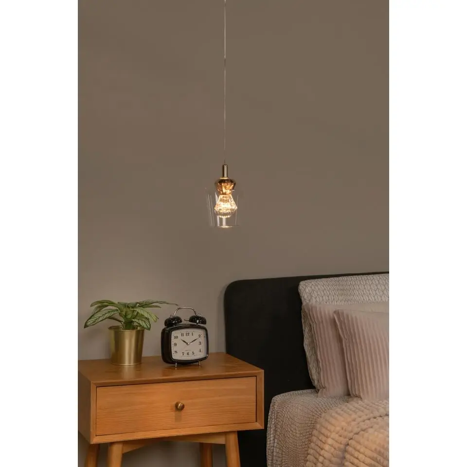 Lucide BERLIANE Hanglamp - Transparant