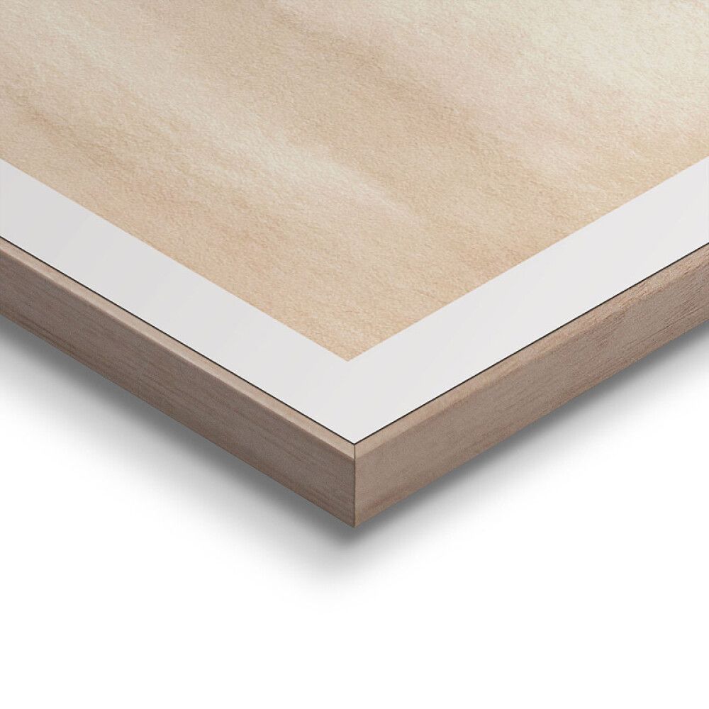 DEKORBILDE REINDERS PEBBLE LEKE SLIM RAMME 50X70CM TRE