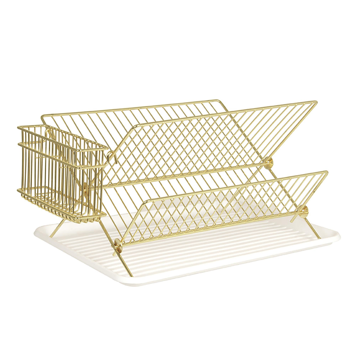 Present Time keukenrek Classic - goud - 36.5x29.5x23.5cm